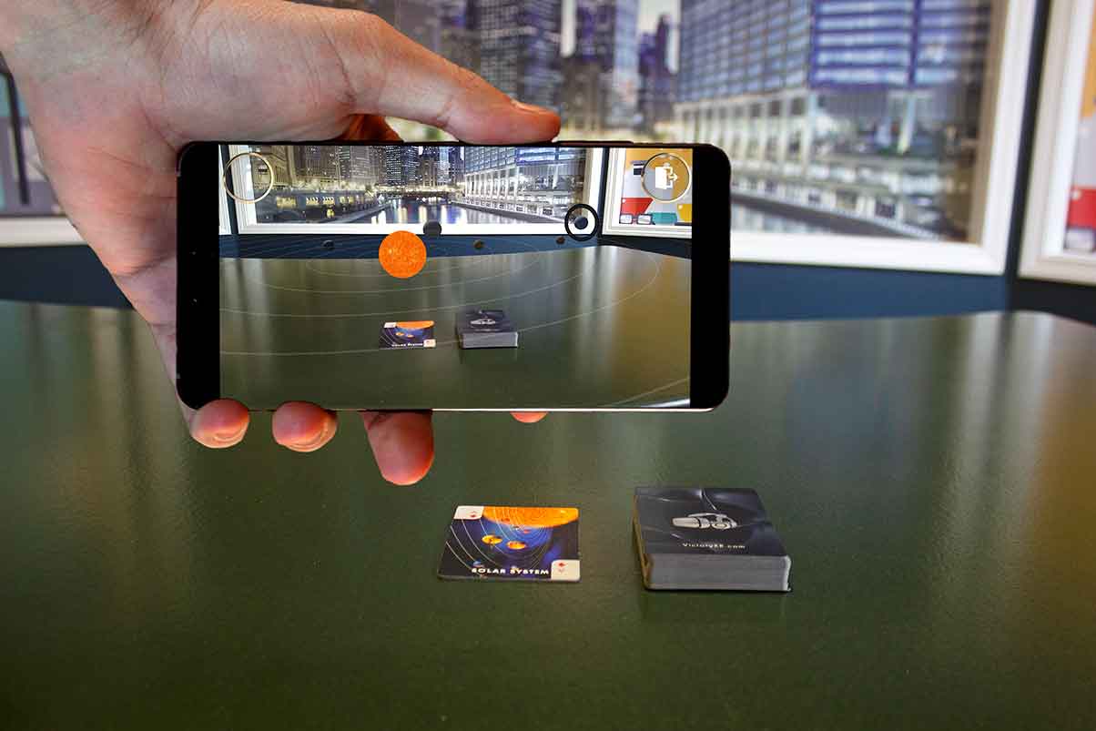 Space and Planets - Augmented Reality (AR) Card Deck