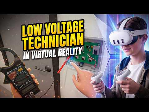 Low-voltage electrical work in VR, a VXRLabs CTE experience