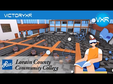Lorain County Community College digital twin campus