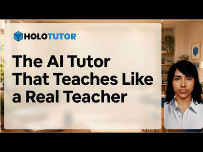 HoloTutor: the AI tutor that teaches like a real teacher