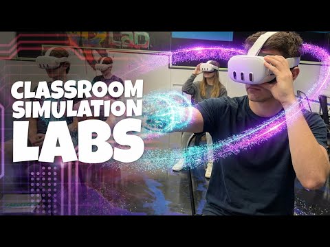 A full VR simulation lab for higher education