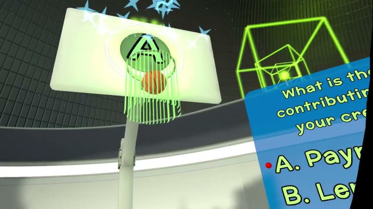 A KreditVerse financial literacy simulation in VXRLabs