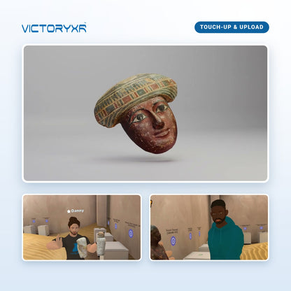Museum Replicator: 3D Artifact Touch-Up & Upload