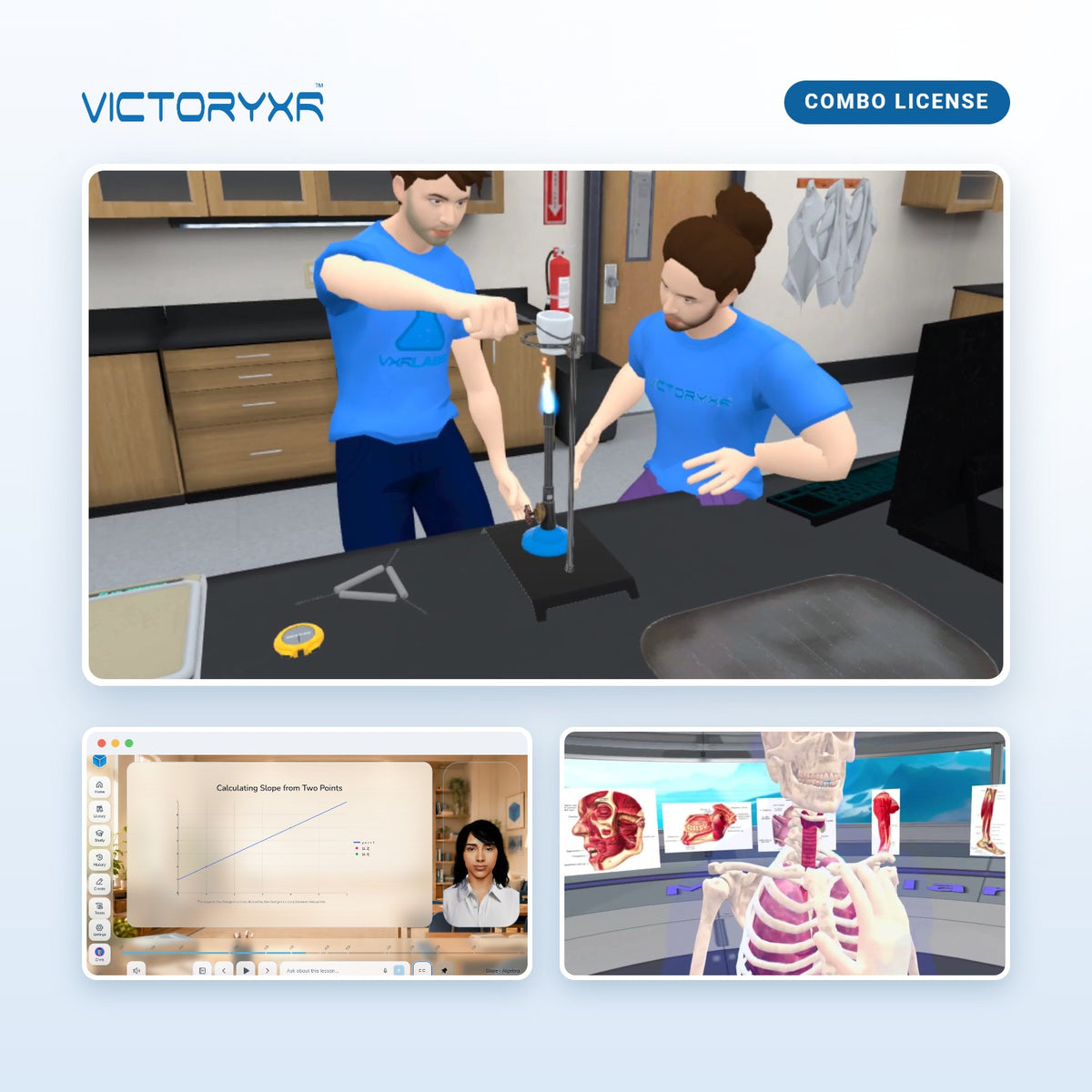 VictoryXR Combo License (VXRLabs + HoloTutor)