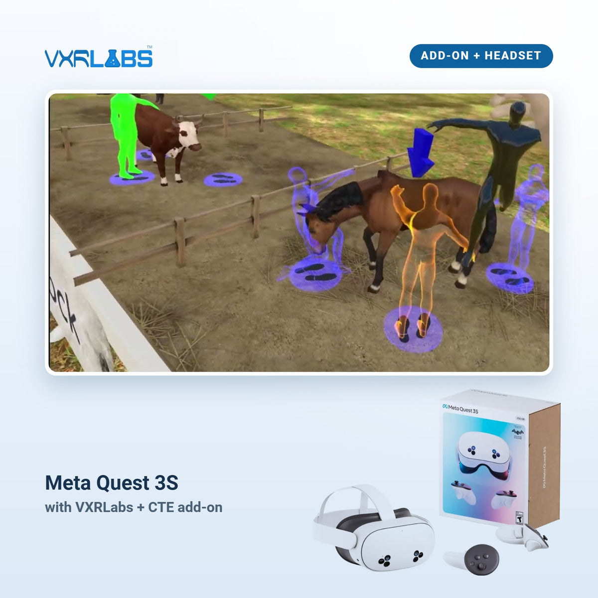 VXRLabs License + CTE Add-On + Meta Quest 3S